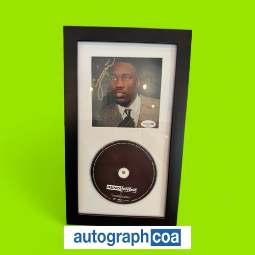 Giveon Signed CD Insert "Beloved" Framed 6.5x12 - ACOA