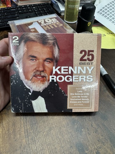 2 CD KENNY ROGERS 25 BEST COUNTRY CLASSICS GREATEST HITS NEW SEALED