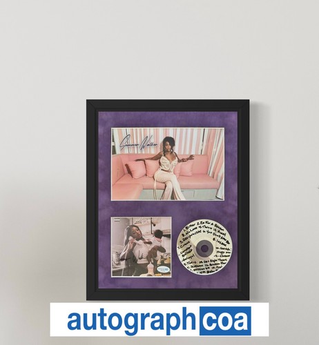 Summer Walker Signed "So Over It" CD Insert 11X14 Framed - ACOA