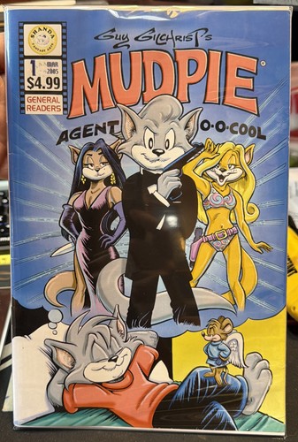 GUY GILCHRIST'S MUDPIE AGENT 0 0 COOL COMIC SHANDA #1 2005 VG+ rare comic