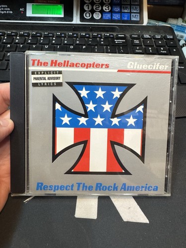New Hellacopters Gluecifer Split CD Original 1999 NO SCRATCHES!
