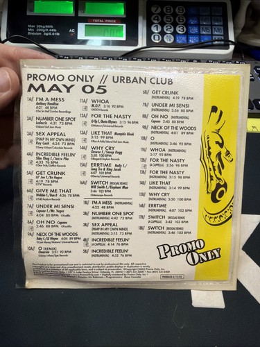 PROMO ONLY URBAN CLUB 2XCD MAY 2005 NEW - NO SCRATCHES!