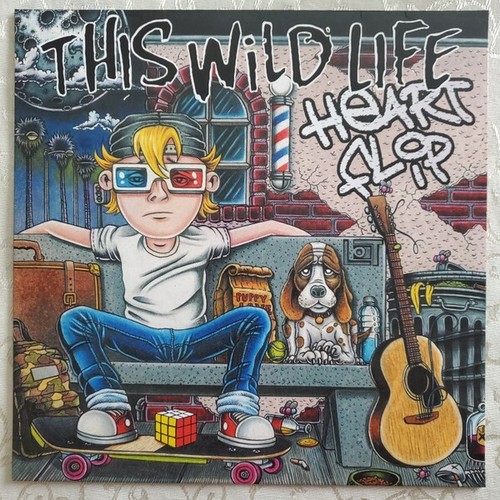 This Wild Life – Heart Flip VINYL BLUE/RED SPLIT /500 COPIES NEVER PLAYED