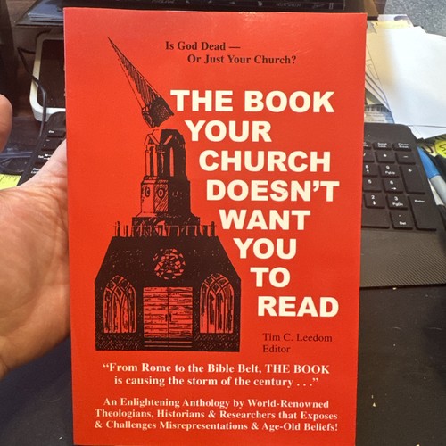 The Book Your Church Doesn't Want You to Read by Tim C Leedom: New