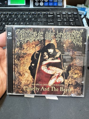 Cradle Of Filth Cruelty and the Beast CD 98 Mayhem LIMITED 2 CD'S NO SCRATCHES!