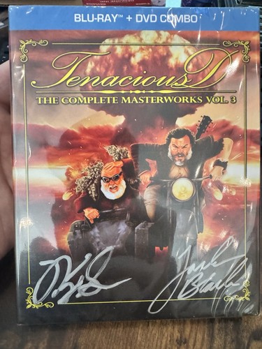 TENACIOUS D: THE COMPLETE MASTERWORKS VOLUME 3 BLU-RAY/DVD (SIGNED) - Jack Black