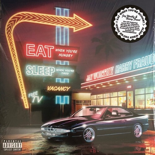 Jay Worthy x Harry Fraud - Eat When You're Hungry VINYL PURPLE /500 - - SEALED