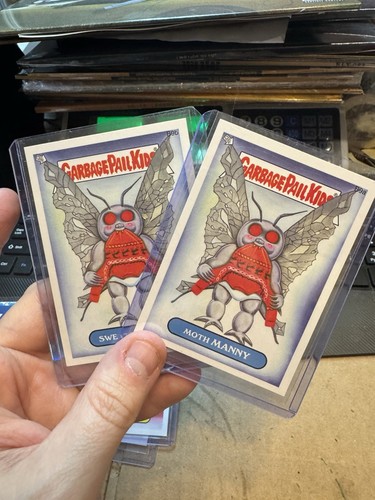 2014 Topps Garbage Pail Kids Series 1 MOTH MANNY B9a SWEATER EATON B9b Cards GPK