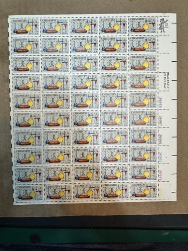 Scott #1685...13 Cent...Chemistry...Sheet of 50 Stamps 