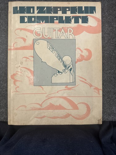 Led Zeppelin Complete Guitar Vintage Sheet Music Songbook