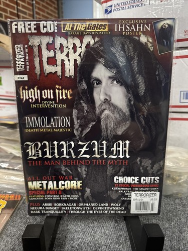 TERRORIZER MAGAZINE ISSUE NO. 194 - DEATH METAL DOOM METAL ROCK - MUSIC
