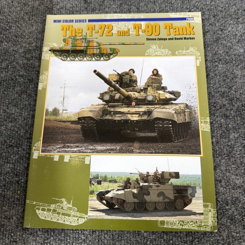 Concord Mini Color Series 7508 The T-72 And T-90 Tank PB Steven Zaloga, David Ma