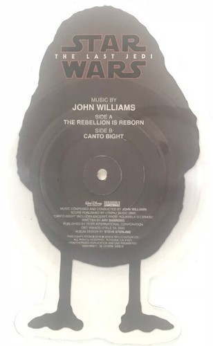 Star Wars: The Last Jedi [10"] [Vinyl] John Williams STAR WARS PIC DISC VINYL