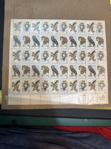1978 Mint US Stamps 15c Wildlife Conservation-USA Sheet of 50 Scott 1760-1763