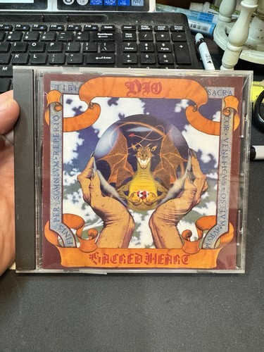 DIO SACRED HEART CD - 1985 ORIGINAL - RARE - NO SCRATCHES!