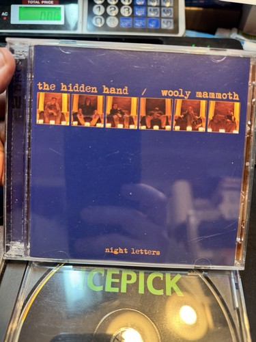 THE HIDDEN HAND / WOOLY MAMMOTH - NIGHT LETTERS (CD EP 2004 + BONUS SAMPLER CD)