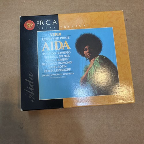 Giuseppe Verdi: Aida Opera Price Domingo Milnes Bumbry Raimondi NO SCRATCHES!