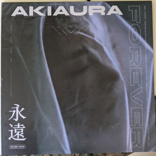 Akiaura Forever Clear Light Blue VINYL x/100 VILL4IN MISPRINT - NEVER PLAYED