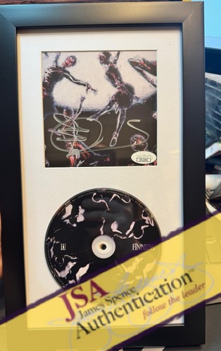 Finneas Signed CD Insert "Optimist" Framed 6.5x12 - JSA