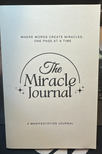 The Miracle Journal: Your Guided Manifestation & Gratitude Journal