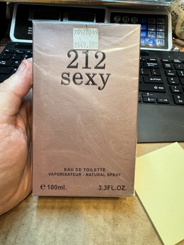 VINTAGE 212 Sexy 3.3 oz EAU DE TOILETTE SPRAY PARFUM  FRANCE *ULTRA RARE* SEALED
