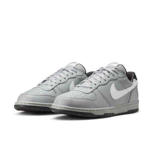 Nike Big Nike Low Men's Court GREY SMOKE 355152-017 Basketball Shoes
