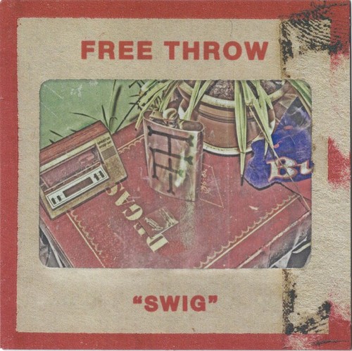 Free Throw – Swig 7" VINYL /220 COKE BOTTLE CLEAR NEW - NEVER PLAYED