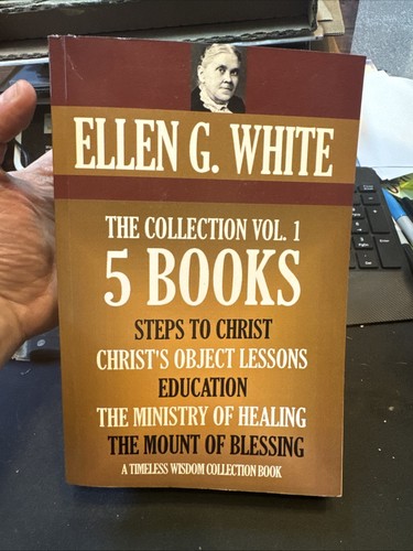 ELLEN G. WHITE COLLECTION VOL. 1. 5 BOOKS. STEPS TO **BRAND NEW**