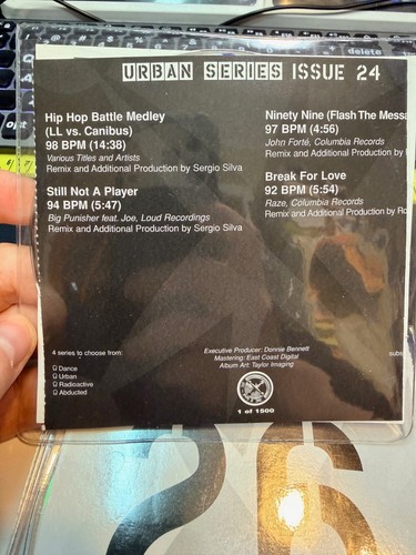 X-Mix Urban Series -  Hip Hop Promo DJ Remixes - CD - YOU CHOOSE!