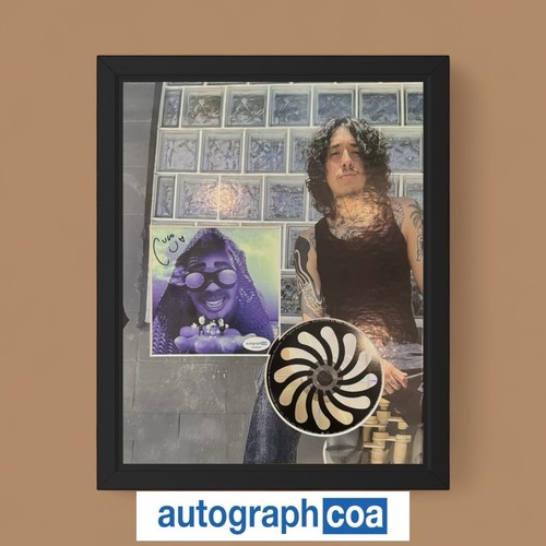 Cuco Signed "Fantasy Gateway" CD Insert 11X14 Framed - ACOA