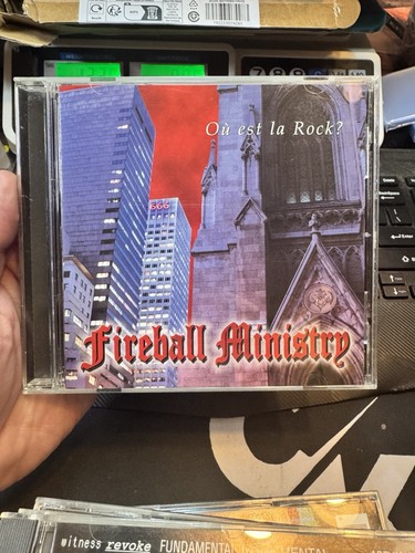 Fireball Ministry: Ou Est La Rock? CD 1999 stoner rock NO SCRATCHES!