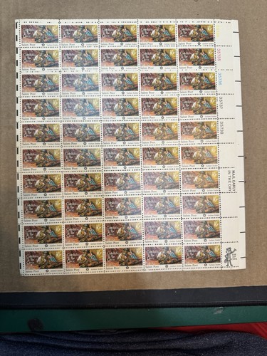 US SCOTT 1560 PANE OF 50 SALEM POOR GALLANT SOLDIER STAMPS 10 CENT FACE MNH