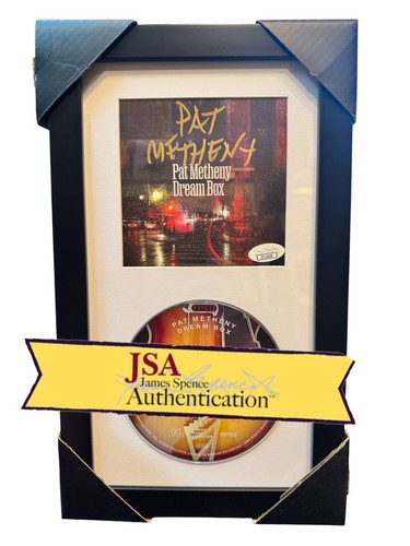 Pat Methheny Signed CD Insert "Dream Box" Framed 6.5x12 - JSA