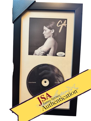 Gracie Abrams Signed CD Insert "Good Riddance" Framed 6.5x12 - JSA