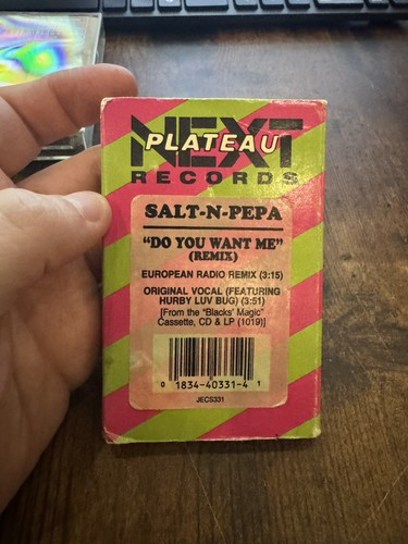 Salt N' Pepa Do You Want Me Cassette Single 1990 Next Plateau Records