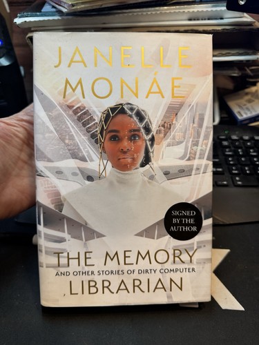 AUTOGRAPHED SIGNED The Memory Librarian by Janelle Monae - BRAND NEW