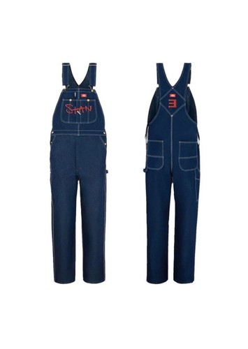Eminem Dickies “Stan” Denim Overalls Halloween SIZE 36 NEW -