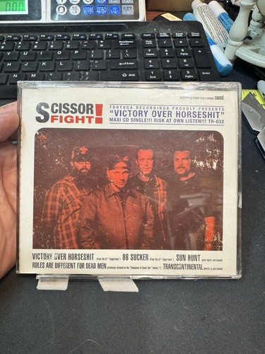 Scissorfight – Victory Over Horseshit Promo CD NO SCRATCHES!