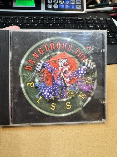 Dangerous Toys - Pissed CD ORIGINAL 1994 DMZ DOS 80s Metal RARE NO SCRATCHES!