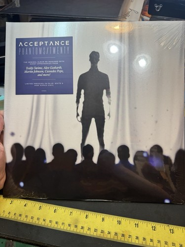 Acceptance - Phantoms (Blue/White/Pink Ripple) Vinyl LP SEALED