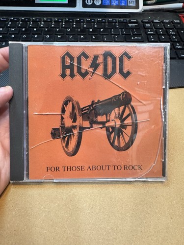 AC/DC - For Those About To Rock [We Salute You 1981 CD Heavy Metal NO SCRATCHES