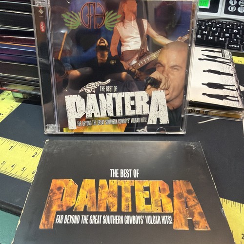 Pantera: the Great Southern Cowboy's Vulgar Hits! CD + DVD NO SCRATCHES!