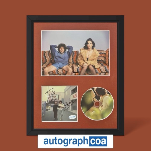 Selena Gomez Benny Blanco Signed "I Said I Love You First" CD Insert 11x14 ACOA