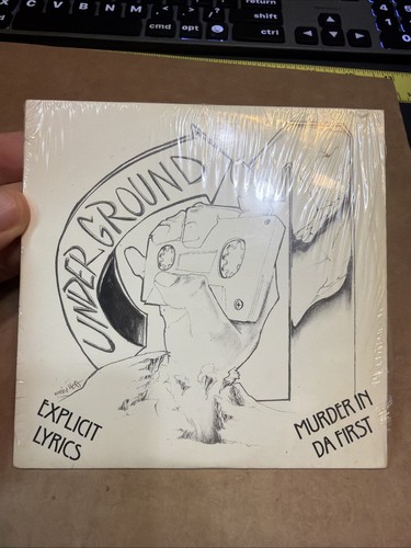 Underground 1 ‎– Murder In Da First RARE HIP-HOP RAP CD - NO SCRATCHES!