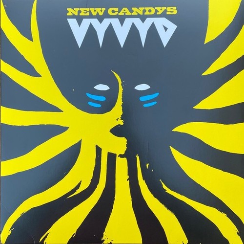 New Candys ‎– Vyvyd VINYL CLEAR WITH YELLOW SPLATTER /100 - NEVER PLAYED *RARE*
