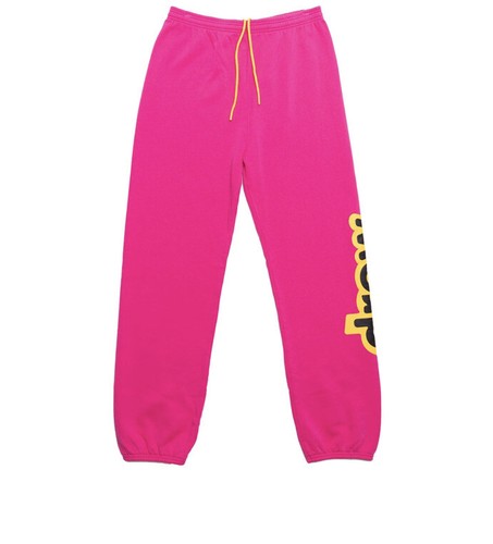 DREW HOUSE Sweatpants Justin Bieber Secret House Magenta SOLD OUT READY TO SHIP!