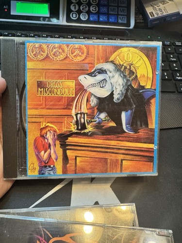 M.O.D. Gross Misconduct Cd 1989 First Pressing S.O.D. Anthrax Nuclear Assault