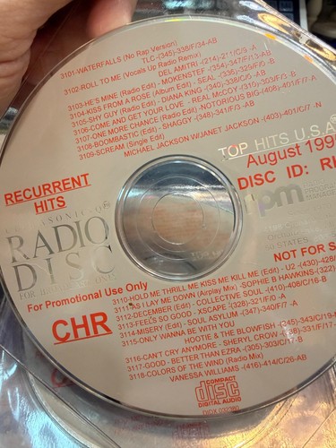 TOP HITS U.S.A. RECURRENTS CHR RADIO CD 1995-2003 - CHOOSE YOUR DISCS! RH