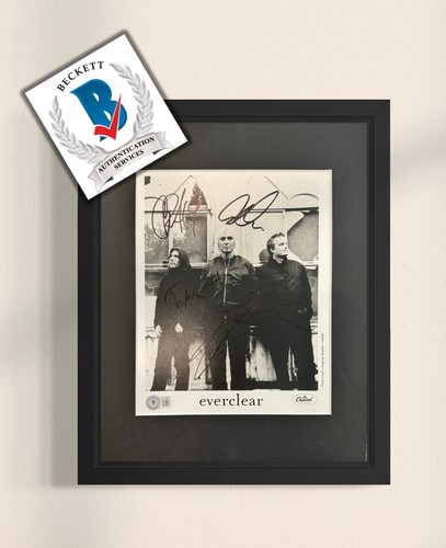 Everclear Signed Photo Framed 11x14 - Beckett