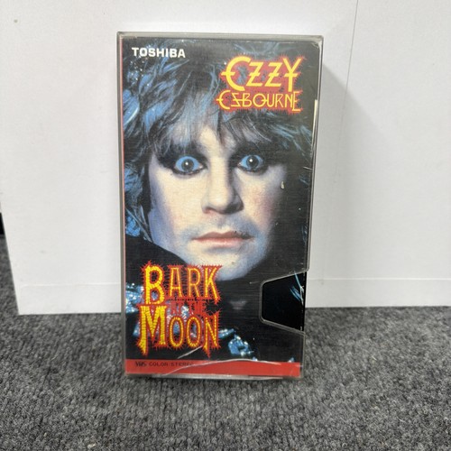 Ozzy Osbourne VHS Bark at the Moon 1983 Cassette Tape Import ULTRA RARE